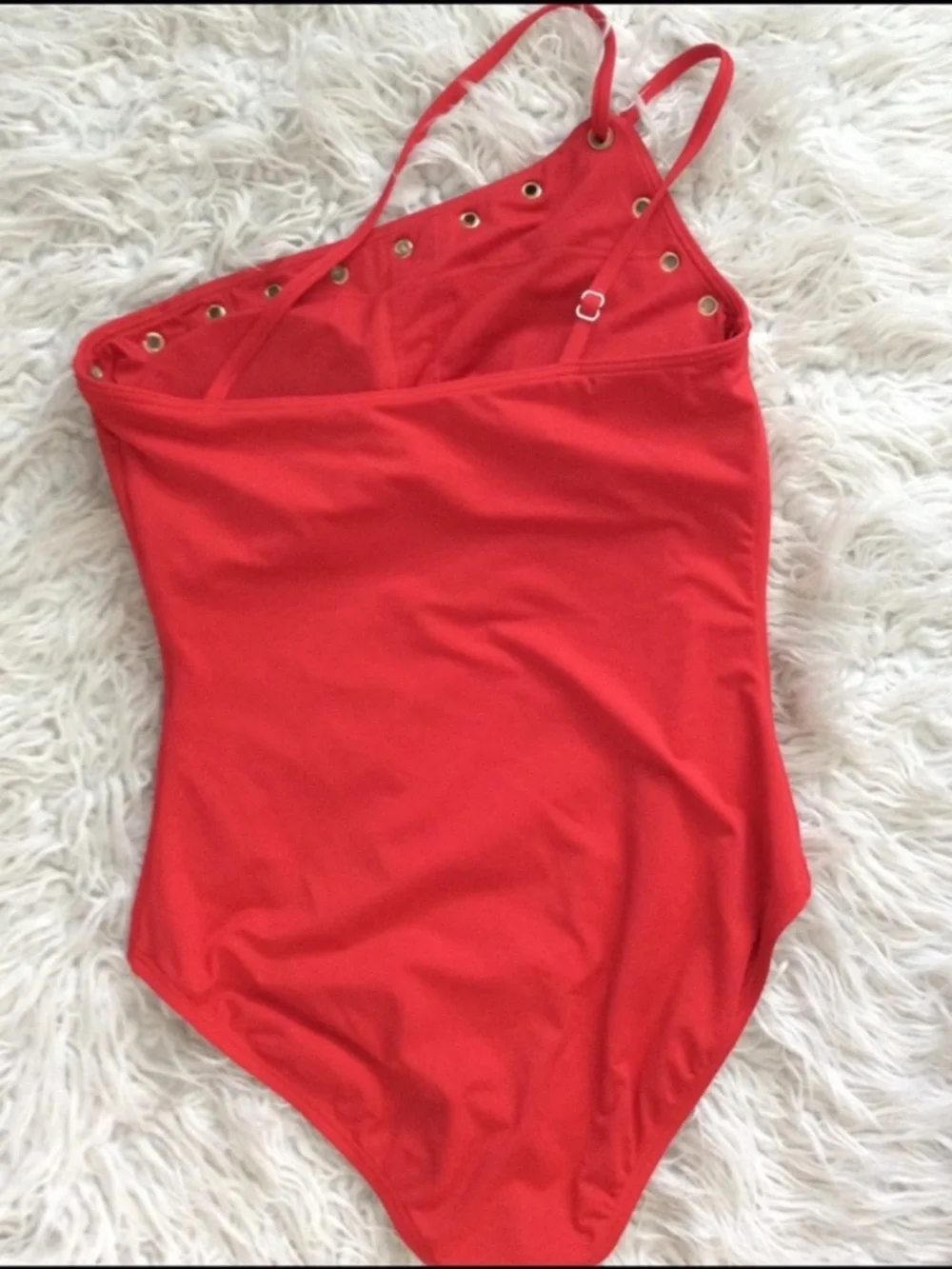 NWOT Michael MK One Shoulder Swimsuit